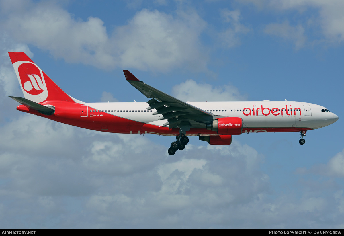 Aircraft Photo of D-ABXB | Airbus A330-223 | Air Berlin | AirHistory.net #214296