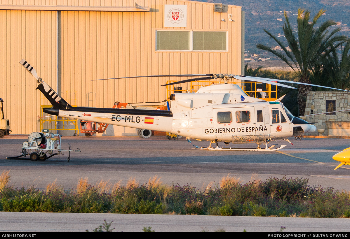 Aircraft Photo of EC-MLG | Bell 412SP | Babcock International | AirHistory.net #214305