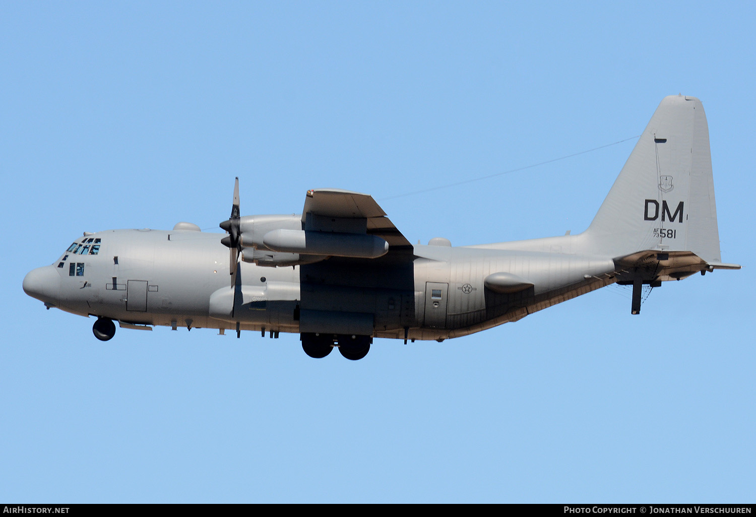 Aircraft Photo of 73-1581 / AF73-581 | Lockheed EC-130H Hercules (L-382) | USA - Air Force | AirHistory.net #214323