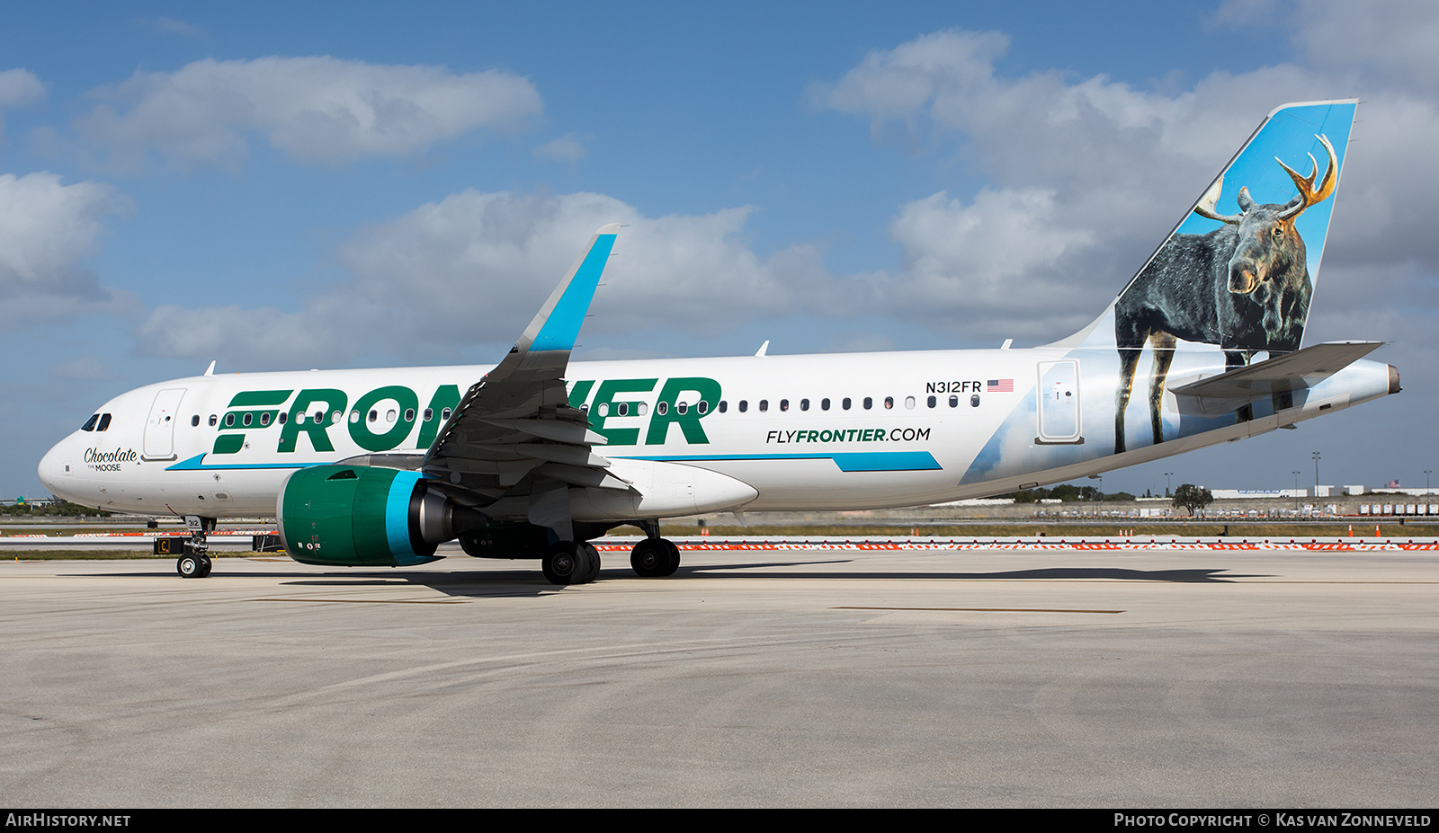 Aircraft Photo of N312FR | Airbus A320-251N | Frontier Airlines | AirHistory.net #214361