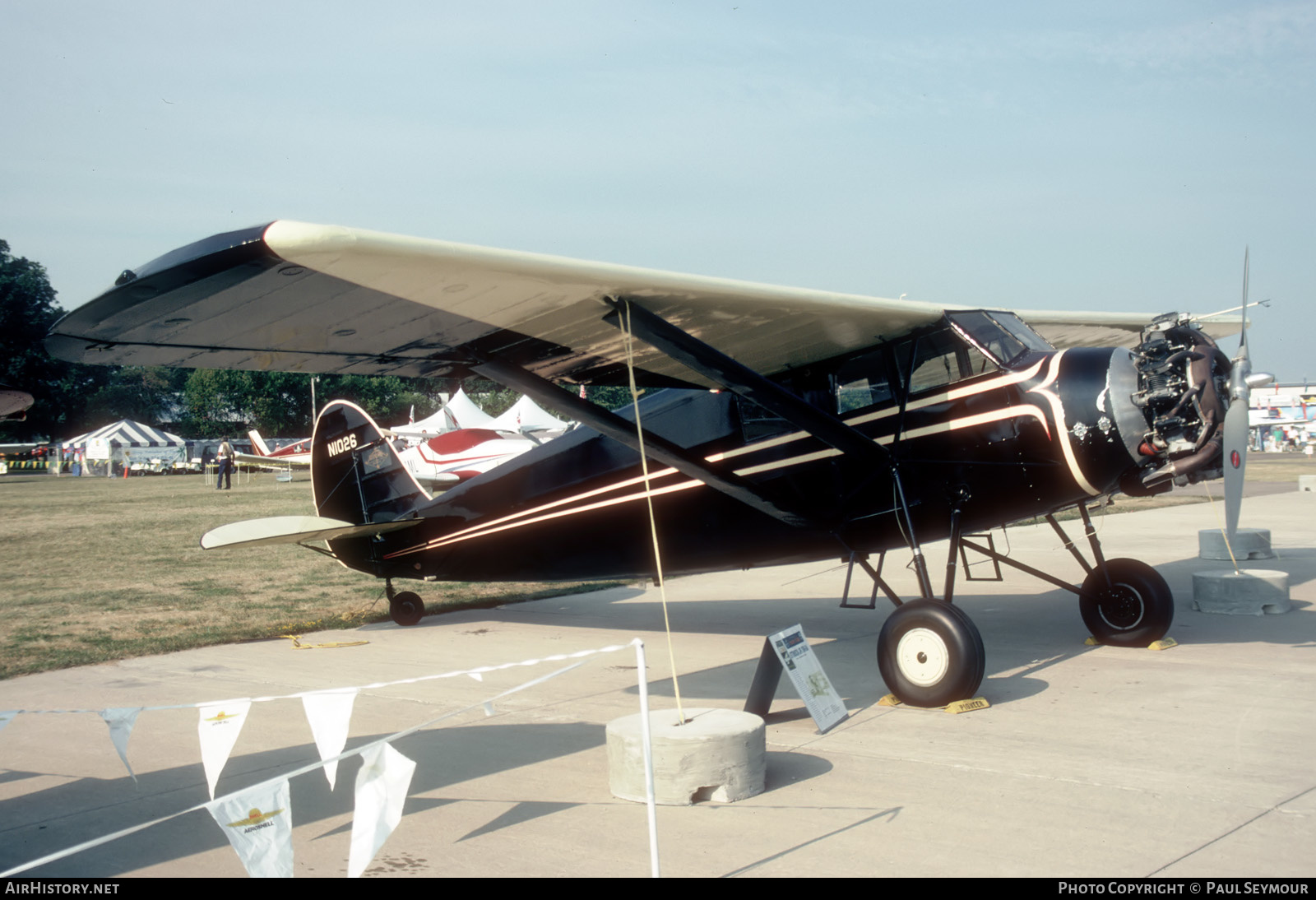 Aircraft Photo of N1026 | Stinson SM-8A | AirHistory.net #214366