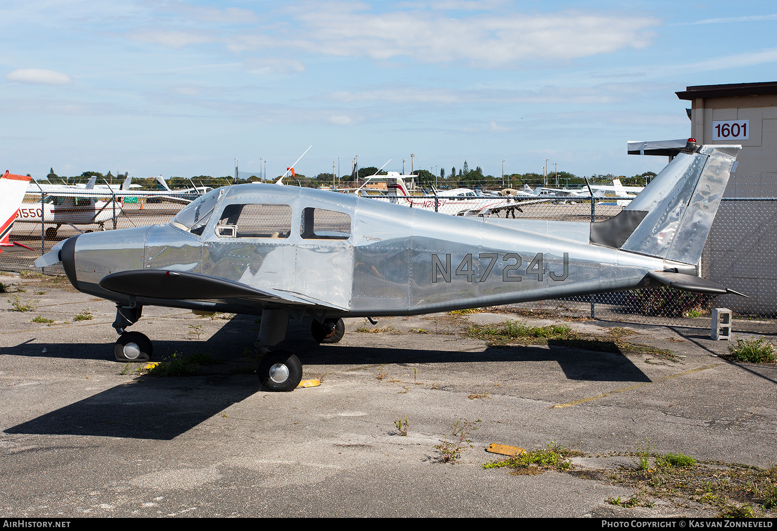 Aircraft Photo of N4724J | Beech A23-19 Musketeer Sport III | AirHistory.net #214372