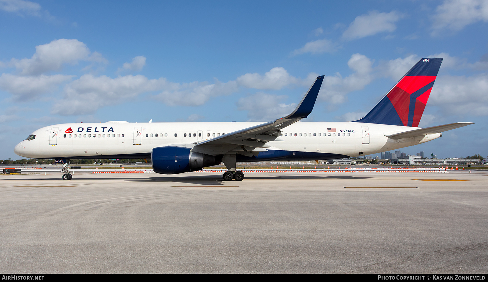 Aircraft Photo of N6714Q | Boeing 757-232 | Delta Air Lines | AirHistory.net #214382