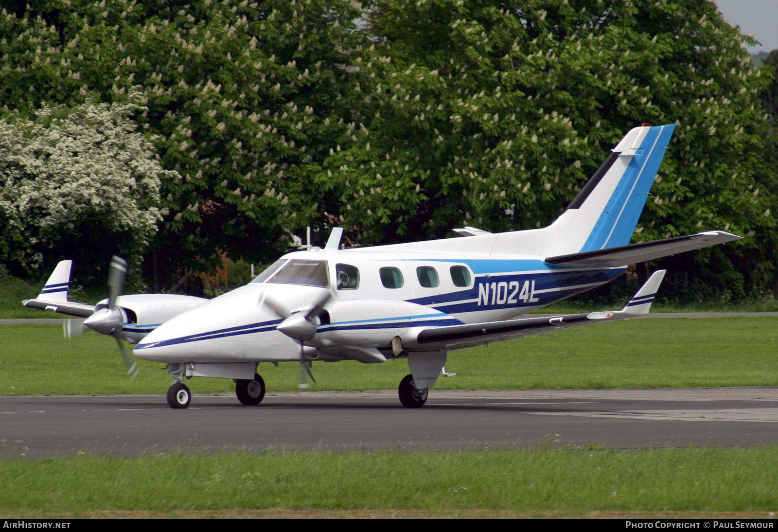 Aircraft Photo of N1024L | Beech B60/WL Duke | AirHistory.net #214387