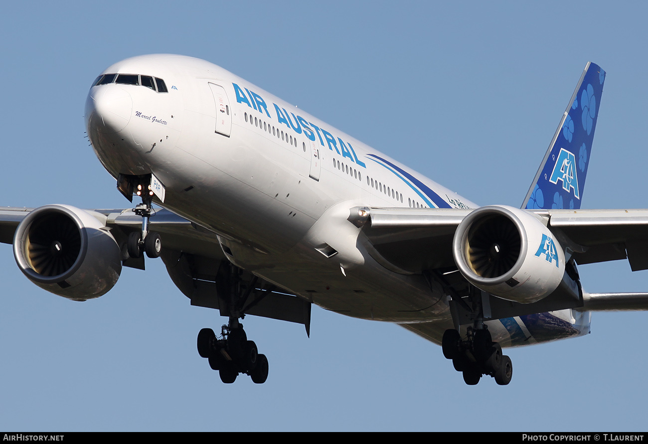 Aircraft Photo of F-OPAR | Boeing 777-2Q8/ER | Air Austral | AirHistory.net #214407