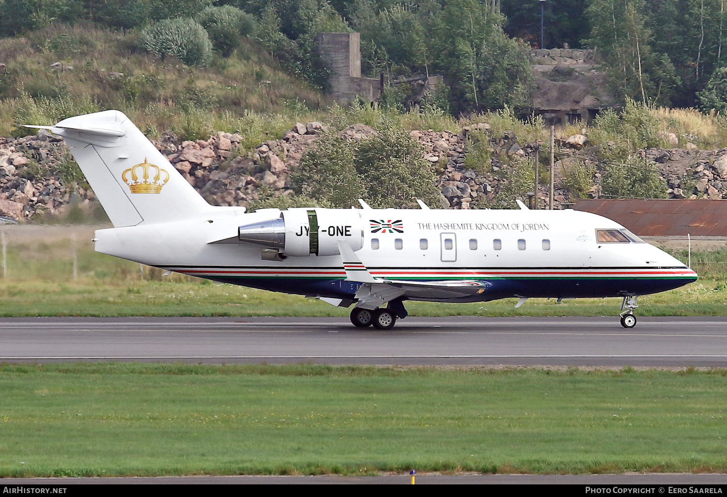 Aircraft Photo of JY-ONE | Canadair Challenger 604 (CL-600-2B16) | Hashemite Kingdom of Jordan | AirHistory.net #214421