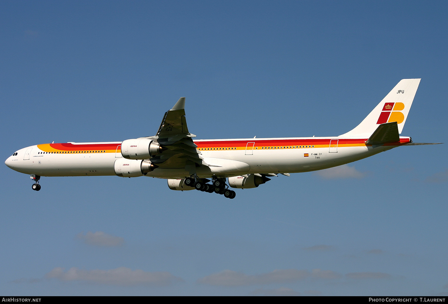 Aircraft Photo of F-WWCF | Airbus A340-642 | Iberia | AirHistory.net #214434