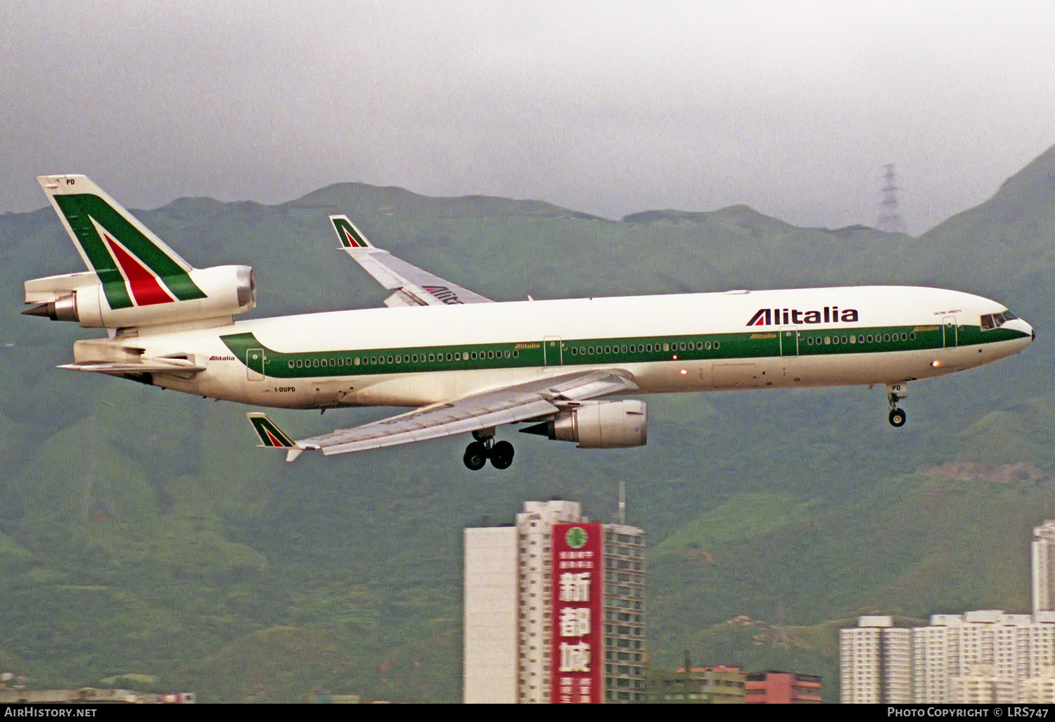 Aircraft Photo of I-DUPD | McDonnell Douglas MD-11 | Alitalia | AirHistory.net #214437