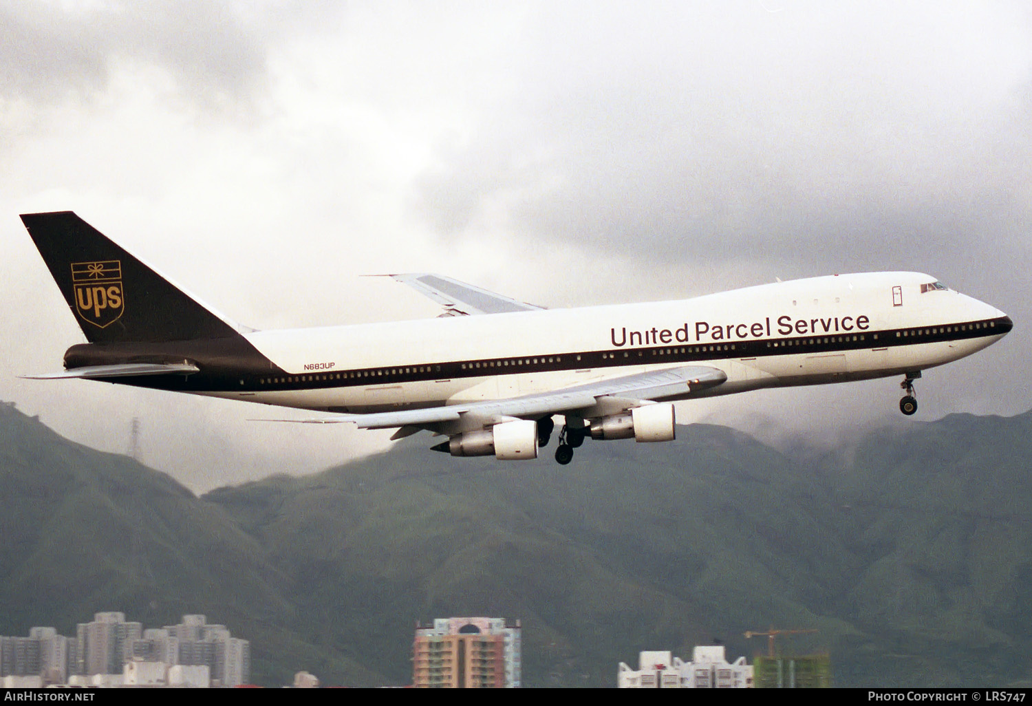 Aircraft Photo of N683UP | Boeing 747-121(A/SF) | United Parcel Service - UPS | AirHistory.net #214438