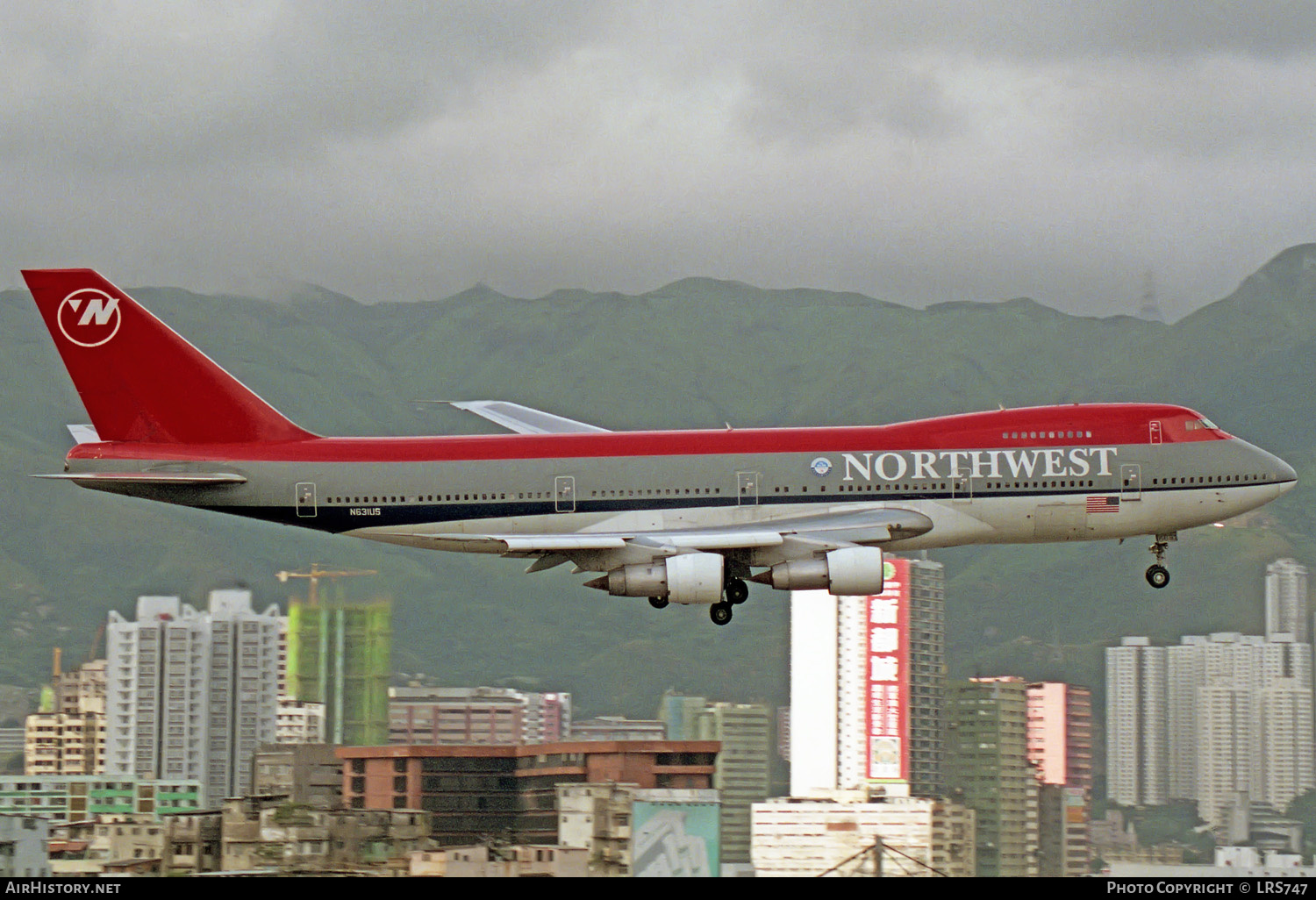 Aircraft Photo of N631US | Boeing 747-251B | Northwest Airlines | AirHistory.net #214441