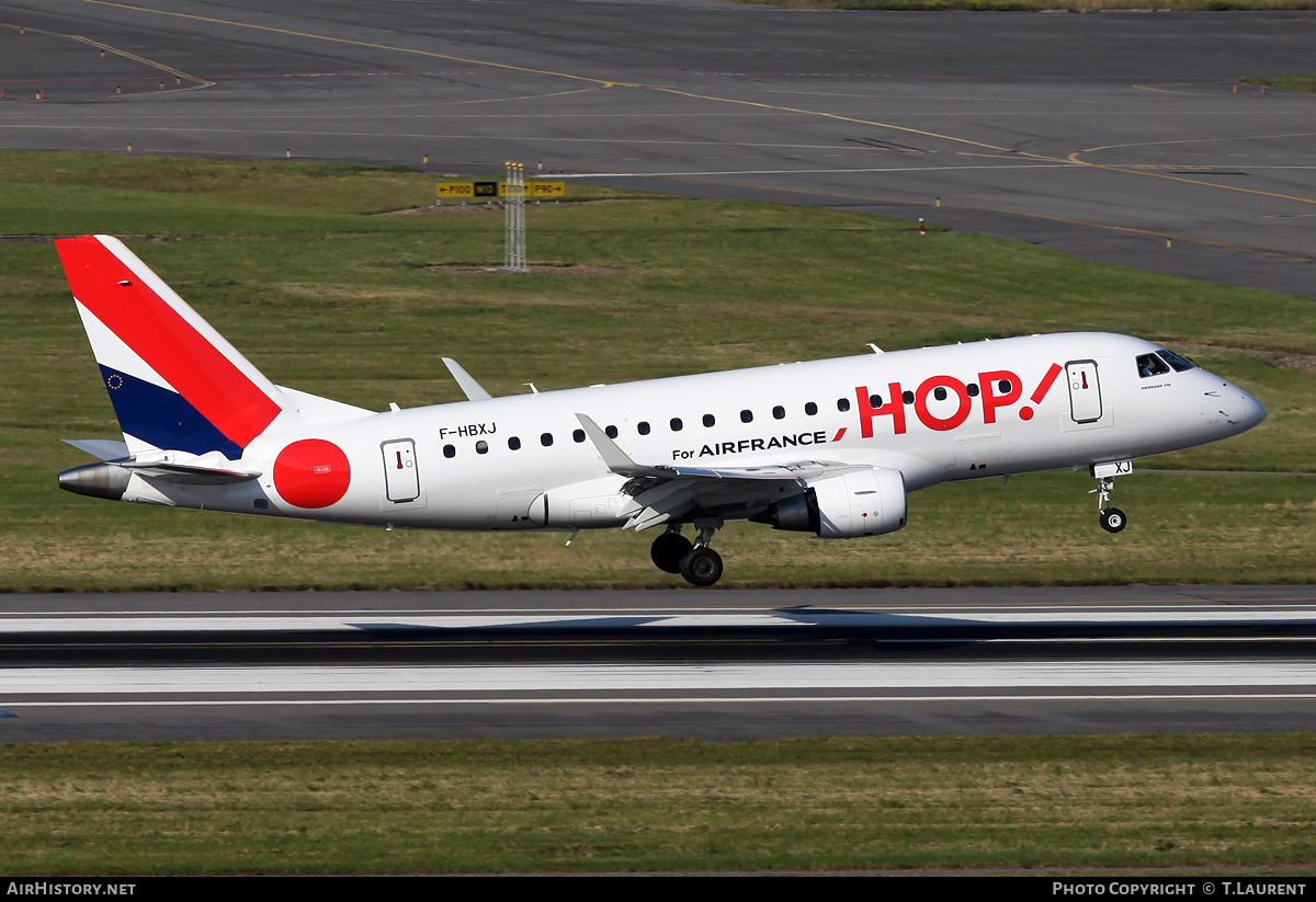 Aircraft Photo of F-HBXJ | Embraer 170STD (ERJ-170-100STD) | Hop! | AirHistory.net #214459