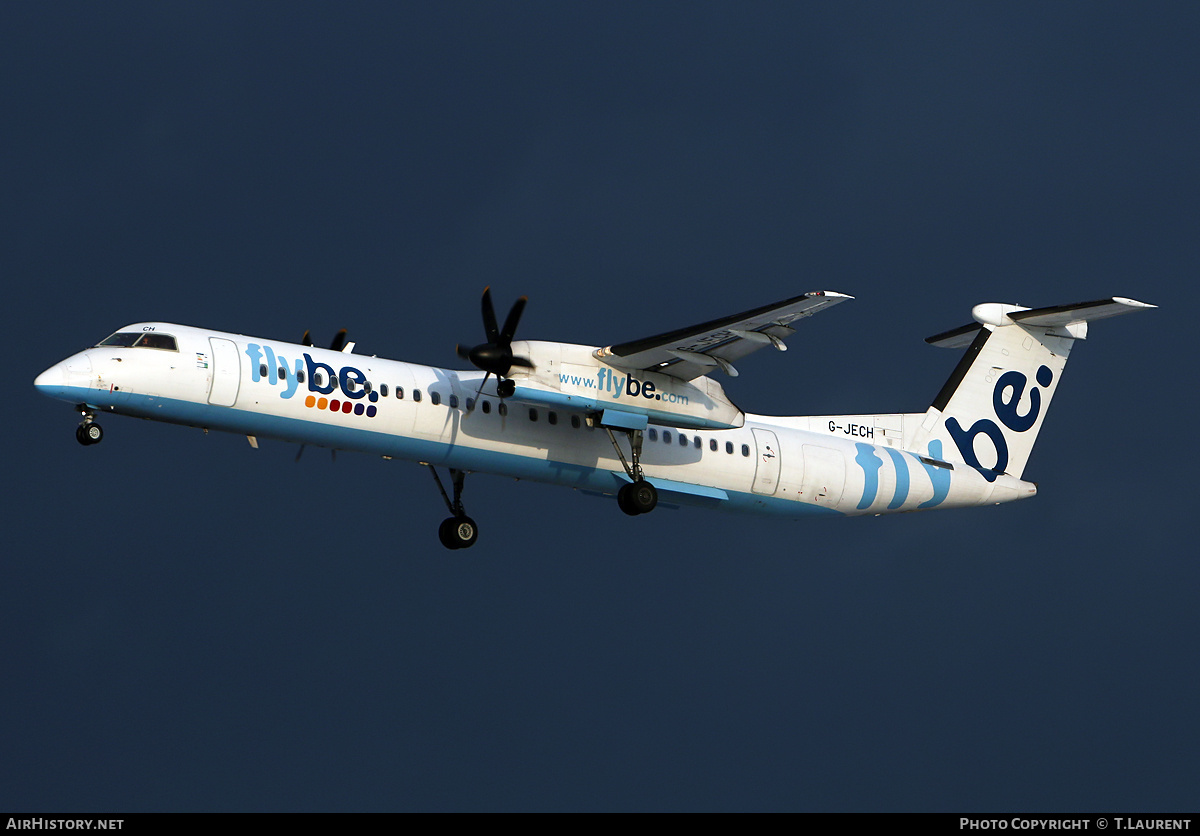 Aircraft Photo of G-JECH | Bombardier DHC-8-402 Dash 8 | Flybe | AirHistory.net #214460