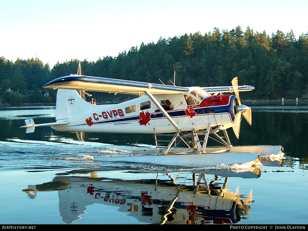 Aircraft Photo of C-GVPB | De Havilland Canada DHC-2 Beaver Mk.1 | Saltspring Air | AirHistory.net #214462
