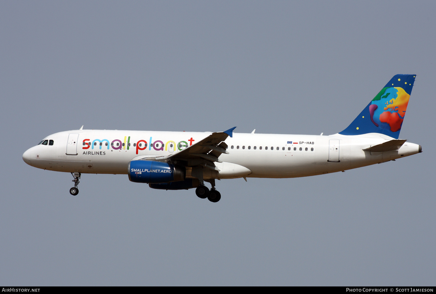 Aircraft Photo of SP-HAB | Airbus A320-232 | Small Planet Airlines | AirHistory.net #214467
