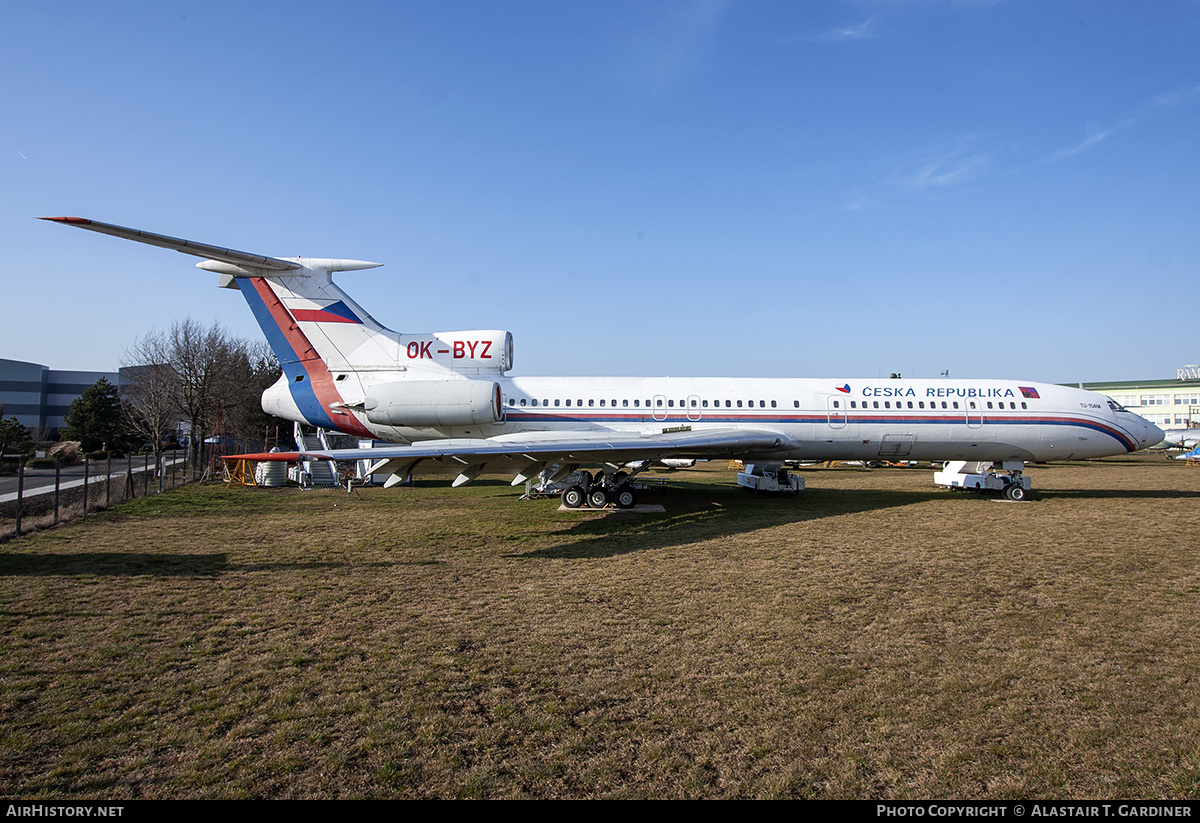 Aircraft Photo of OK-BYZ | Tupolev Tu-154M | Czechia Government | AirHistory.net #214469