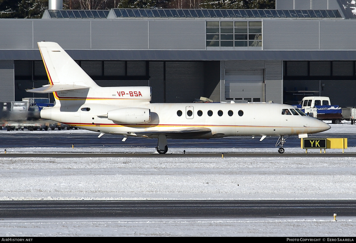Aircraft Photo of VP-BSA | Dassault Falcon 50 | AirHistory.net #214486