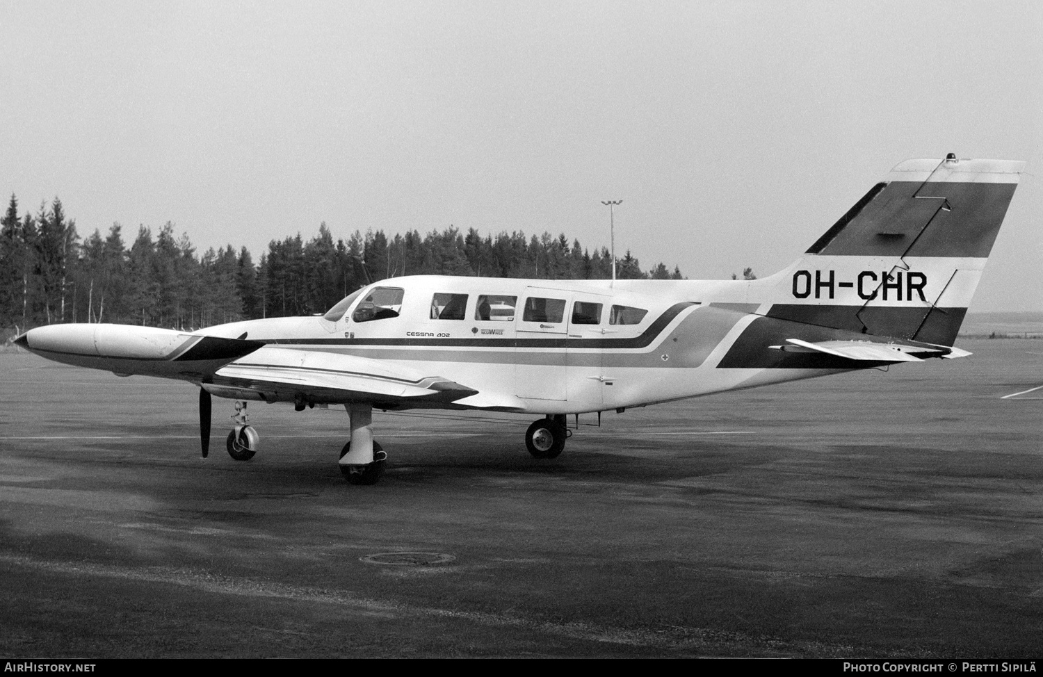 Aircraft Photo of OH-CHR | Cessna 402B Businessliner | Wasawings | AirHistory.net #214489