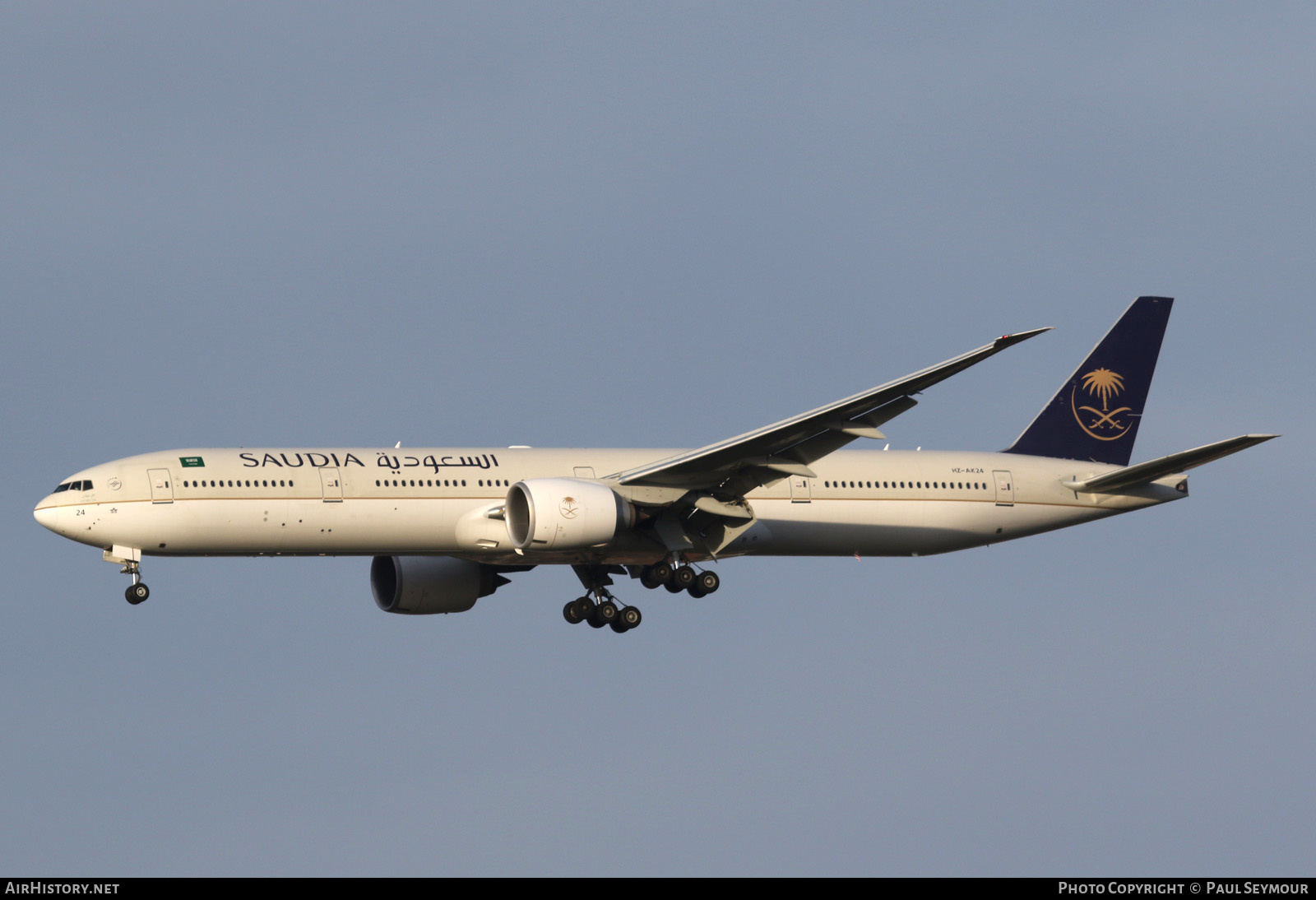 Aircraft Photo of HZ-AK24 | Boeing 777-368/ER | Saudia - Saudi Arabian Airlines | AirHistory.net #214493