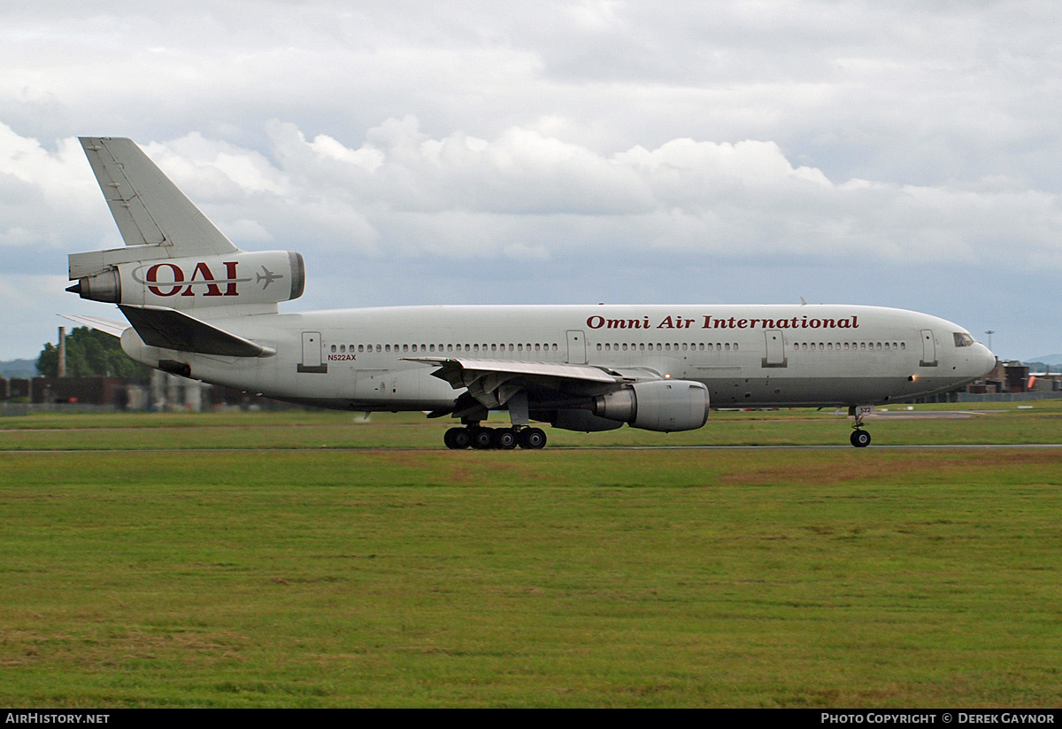 Aircraft Photo of N522AX | McDonnell Douglas DC-10-30 | Omni Air International - OAI | AirHistory.net #214494