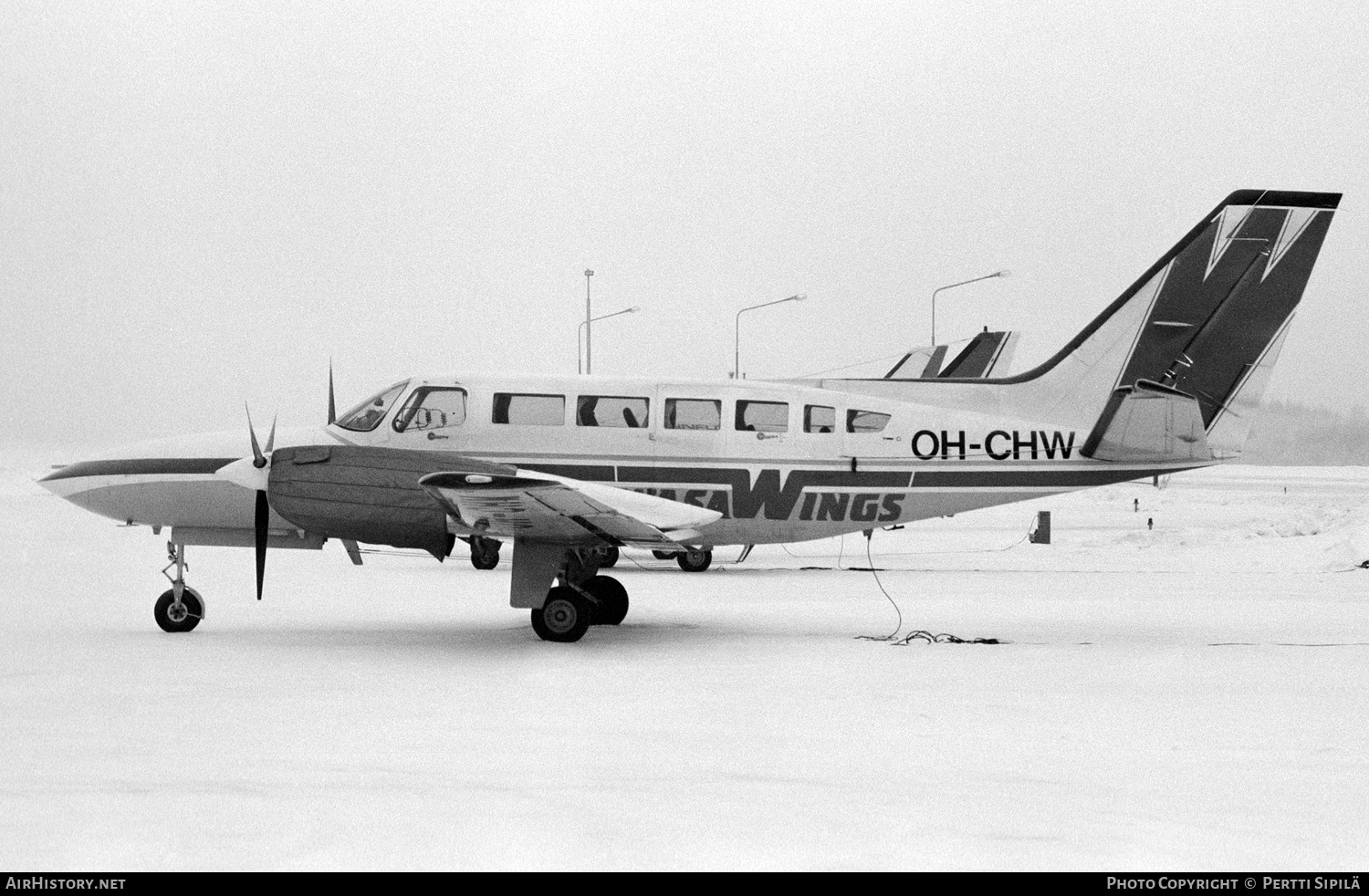 Aircraft Photo of OH-CHW | Cessna 404 Titan Ambassador | Wasawings | AirHistory.net #214517