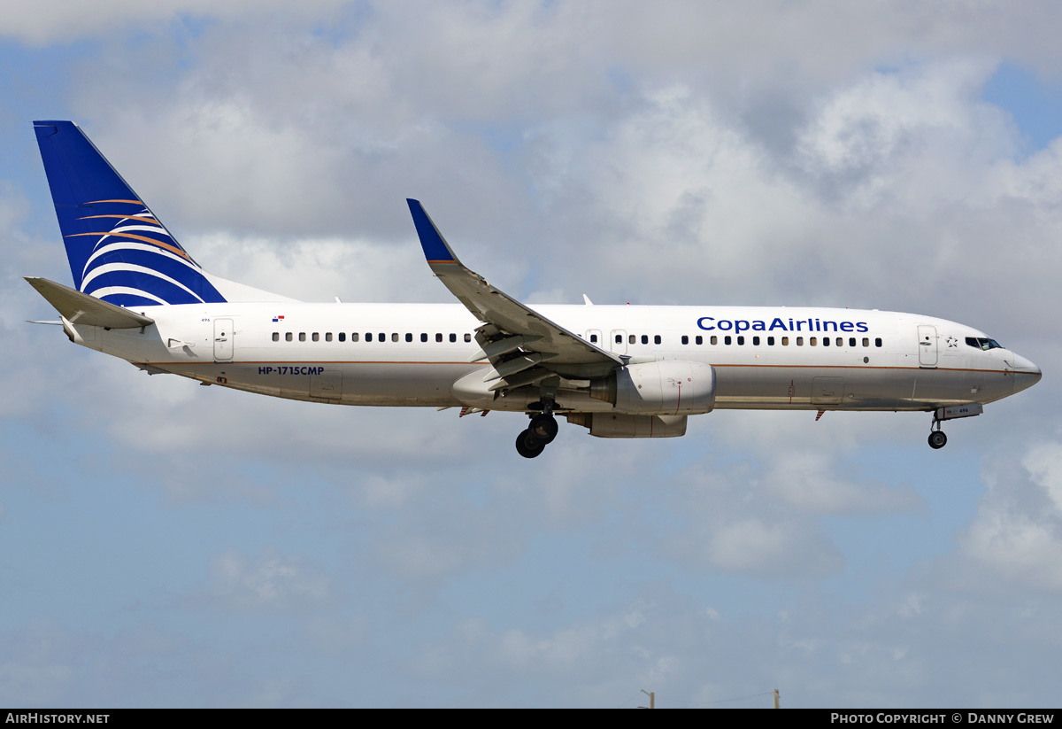 Aircraft Photo of HP-1715CMP | Boeing 737-8V3 | Copa Airlines | AirHistory.net #214522
