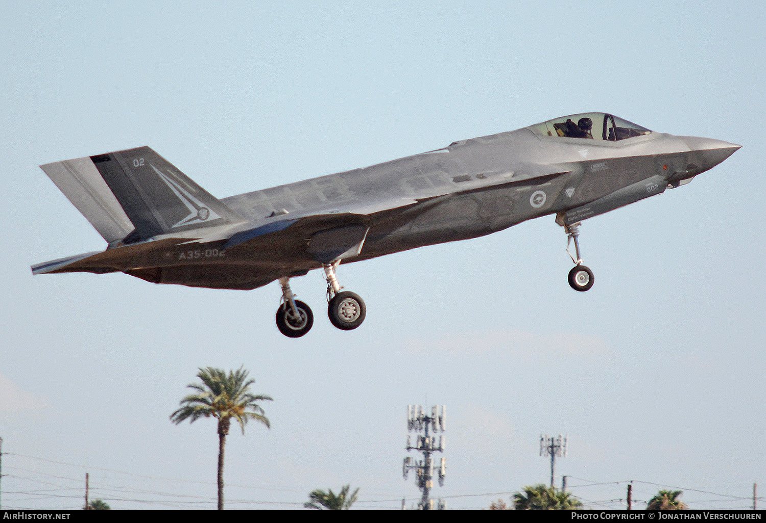 Aircraft Photo of A35-002 | Lockheed Martin F-35A Lightning II | Australia - Air Force | AirHistory.net #214524