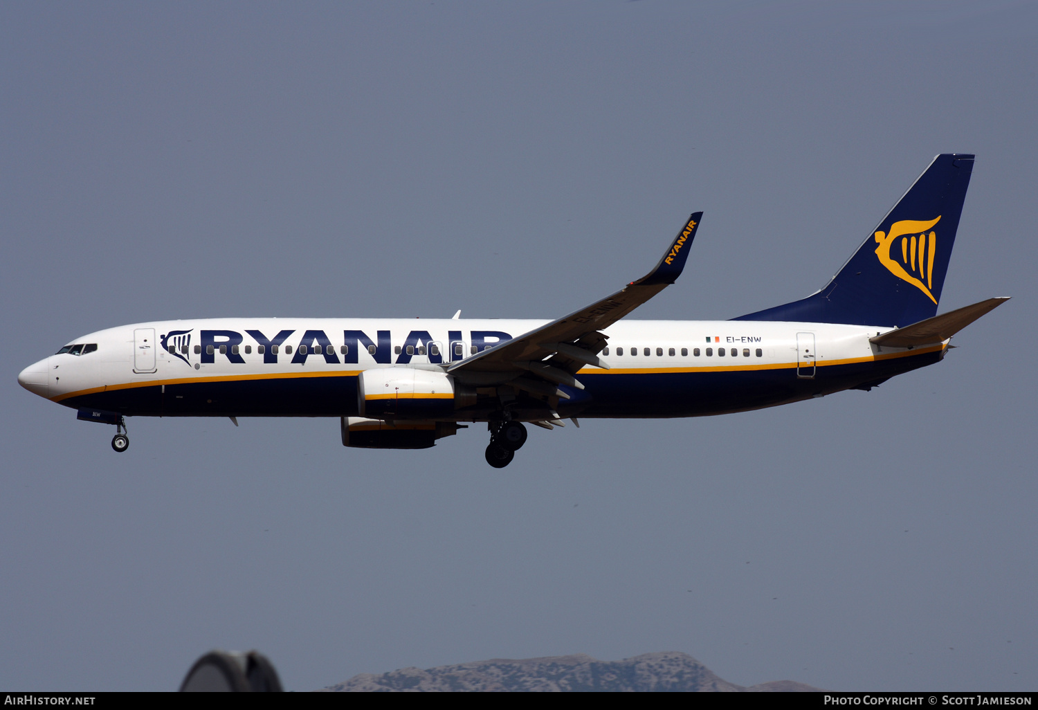 Aircraft Photo of EI-ENW | Boeing 737-8AS | Ryanair | AirHistory.net #214529