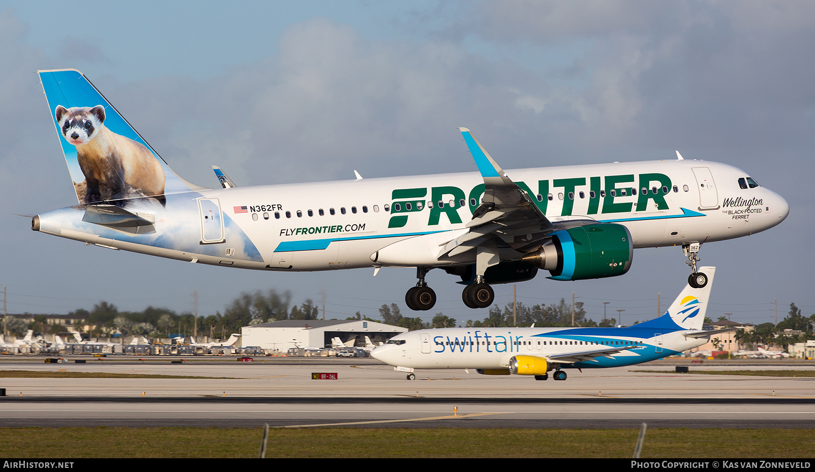 Aircraft Photo of N362FR | Airbus A320-251N | Frontier Airlines | AirHistory.net #214537