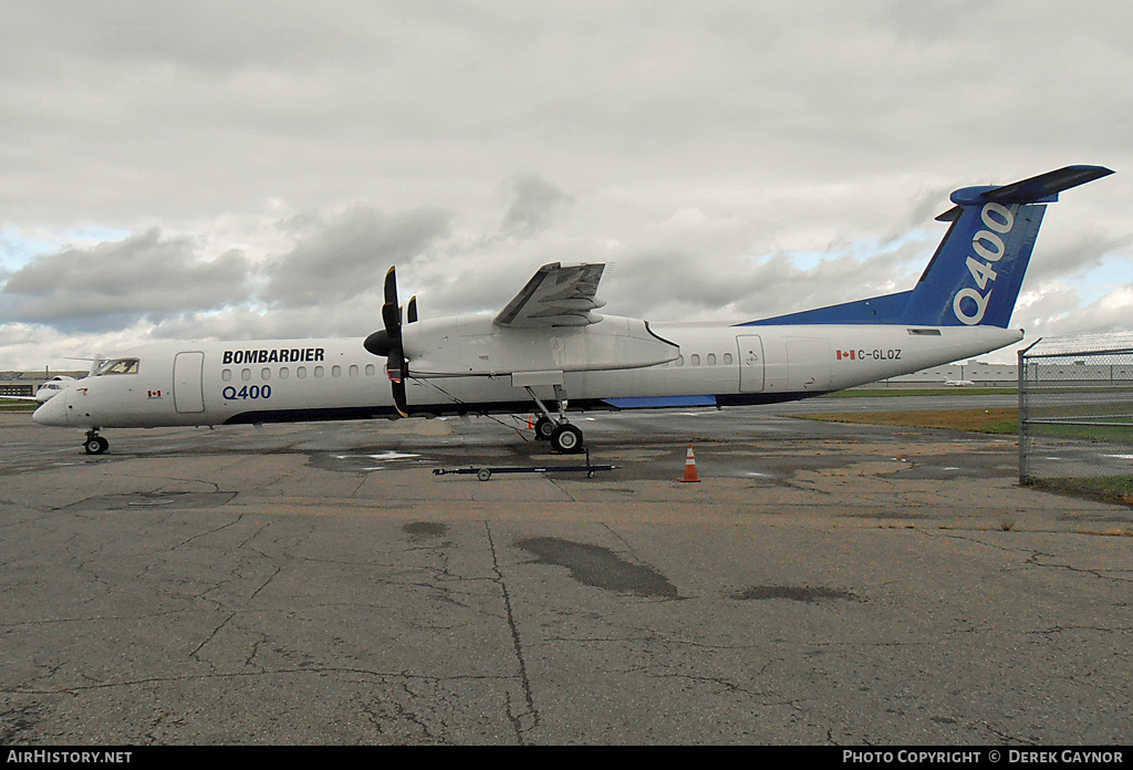 Aircraft Photo of C-GLOZ | Bombardier DHC-8-402 Dash 8 | Bombardier | AirHistory.net #214538