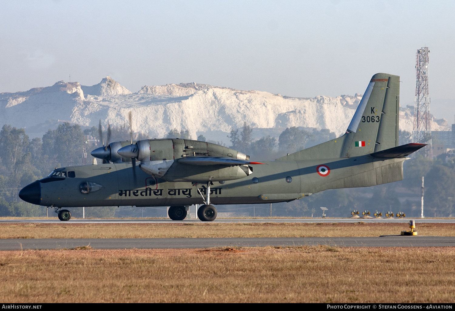 Aircraft Photo of K3063 | Antonov An-32 | India - Air Force | AirHistory.net #214553