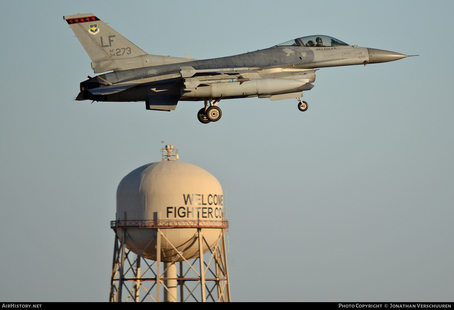 Aircraft Photo of 94-0273 / AF94-273 | Lockheed Martin F-16C Fighting Falcon | USA - Air Force | AirHistory.net #214558