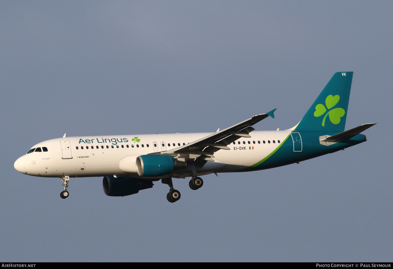 Aircraft Photo of EI-DVK | Airbus A320-214 | Aer Lingus | AirHistory.net #214561