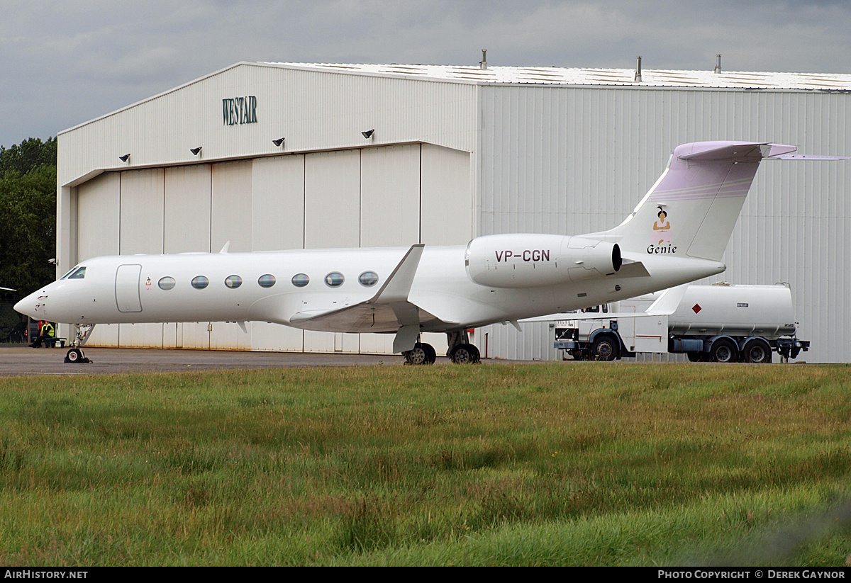Aircraft Photo of VP-CGN | Gulfstream Aerospace G650 (G-VI) | AirHistory.net #214562