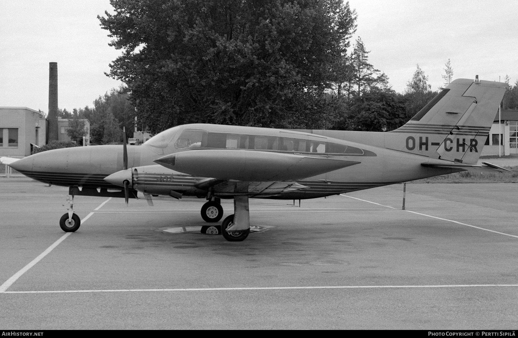 Aircraft Photo of OH-CHR | Cessna 402B Businessliner | AirHistory.net #214563