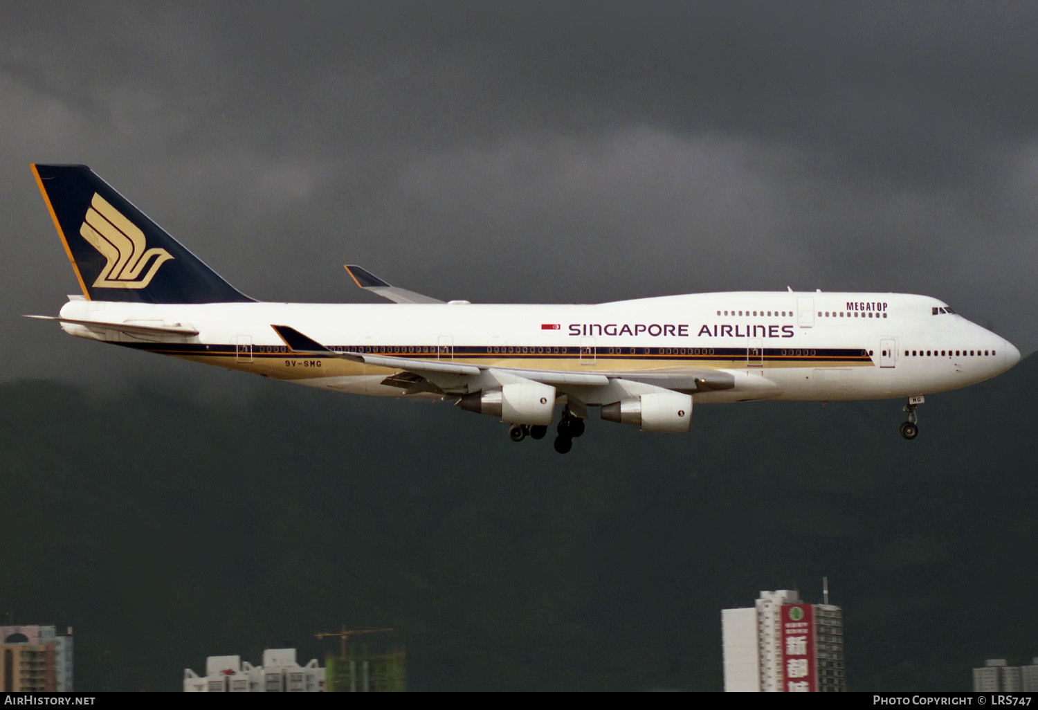 Aircraft Photo of 9V-SMG | Boeing 747-412(BCF) | Singapore Airlines | AirHistory.net #214567