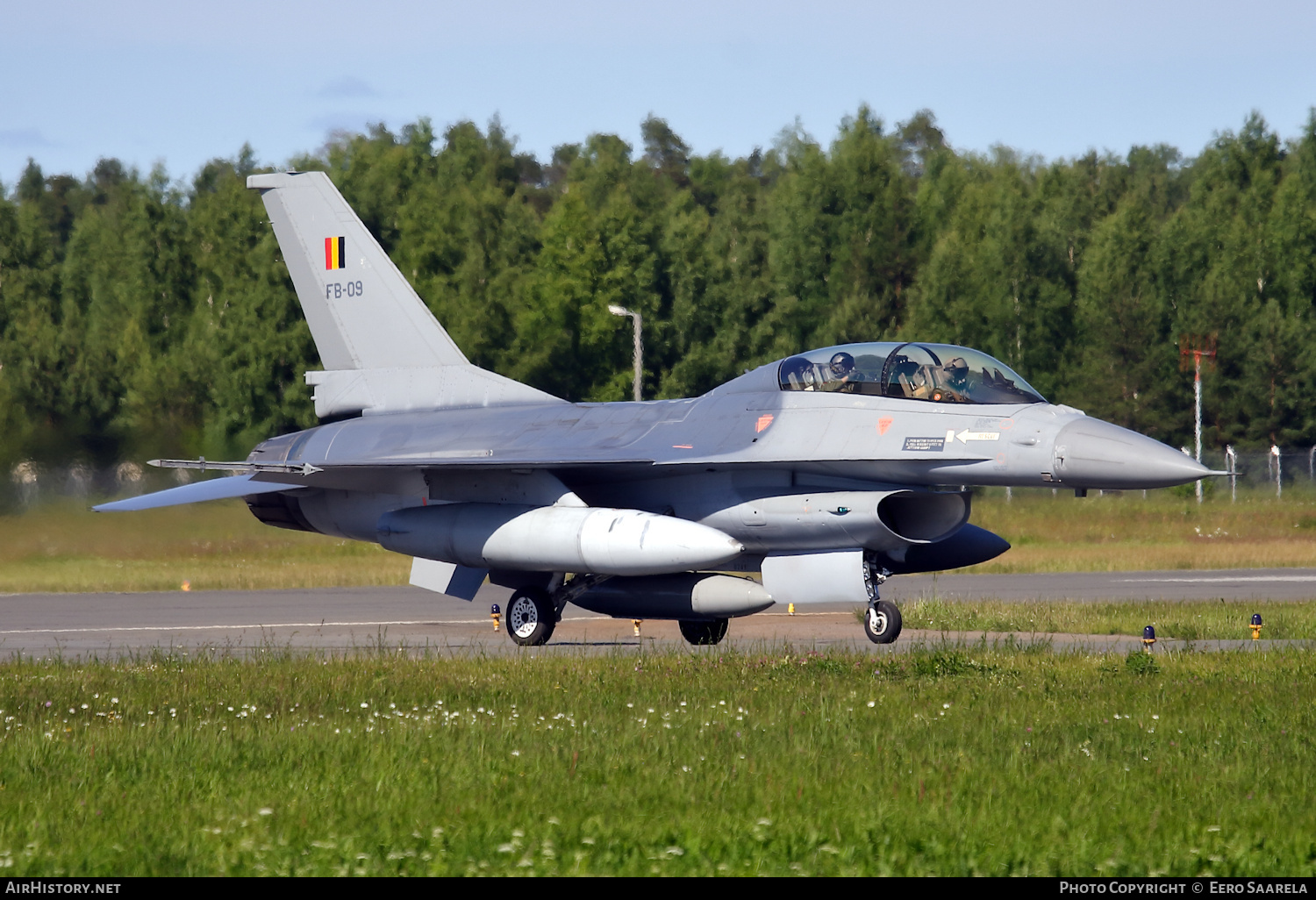 Aircraft Photo of FB-09 | General Dynamics F-16BM Fighting Falcon | Belgium - Air Force | AirHistory.net #214574