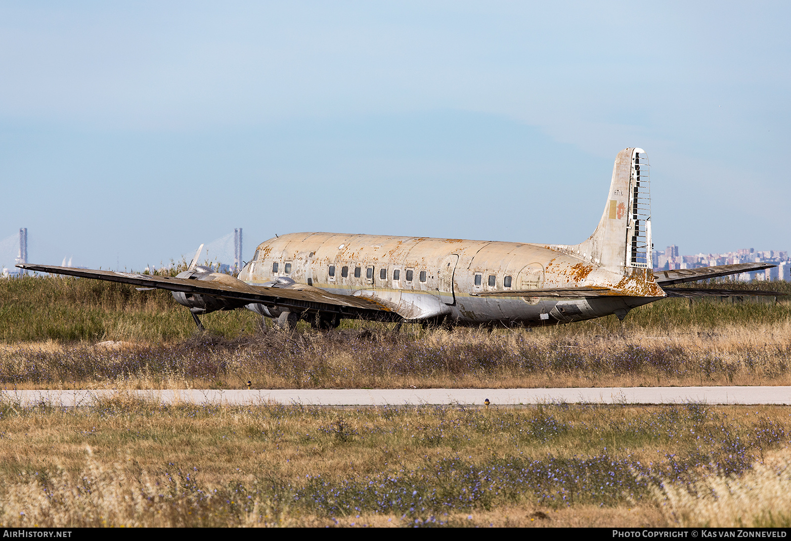 Aircraft Photo of 6706 | Douglas DC-6B | Portugal - Air Force | AirHistory.net #214575