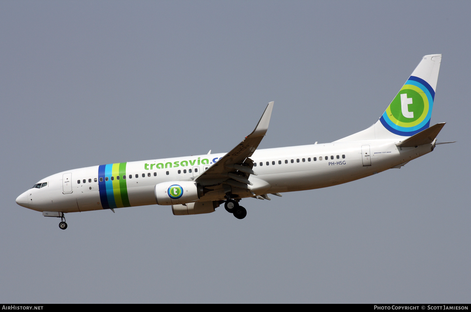 Aircraft Photo of PH-HSG | Boeing 737-8K2 | Transavia | AirHistory.net #214579