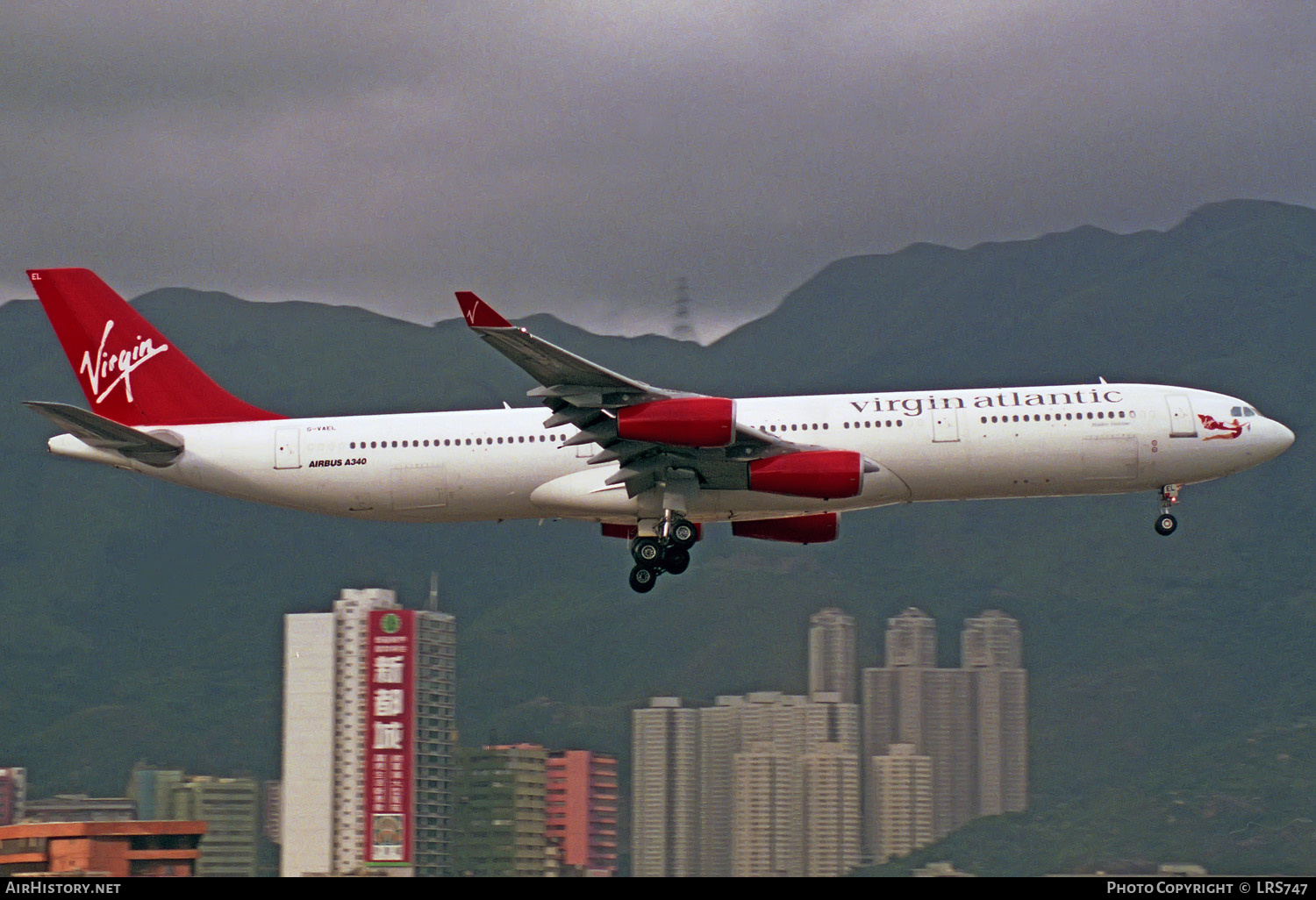 Aircraft Photo of G-VAEL | Airbus A340-311 | Virgin Atlantic Airways | AirHistory.net #214591