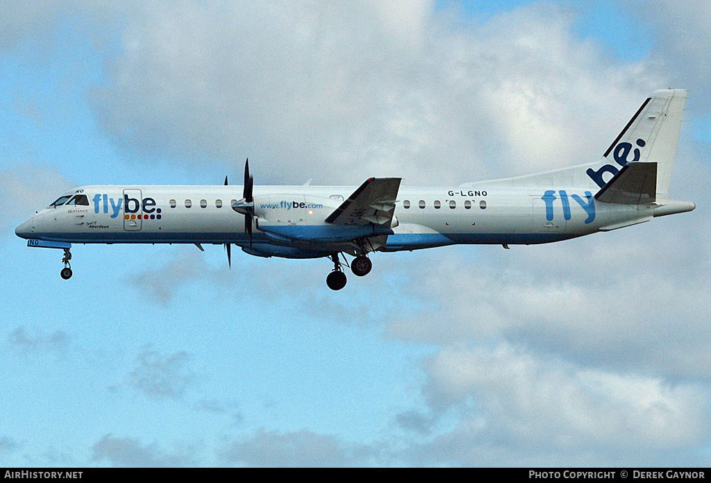 Aircraft Photo of G-LGNO | Saab 2000 | Flybe | AirHistory.net #214607