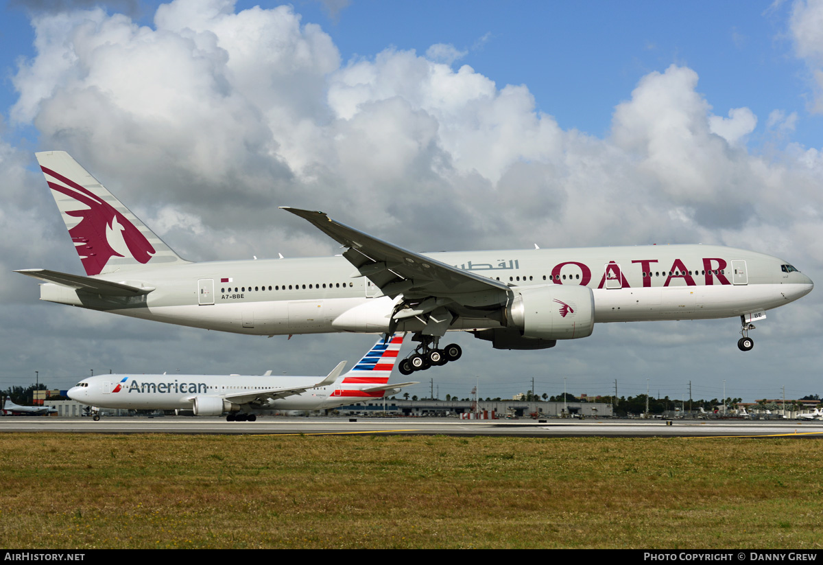 Aircraft Photo of A7-BBE | Boeing 777-2DZ/LR | Qatar Airways | AirHistory.net #214671