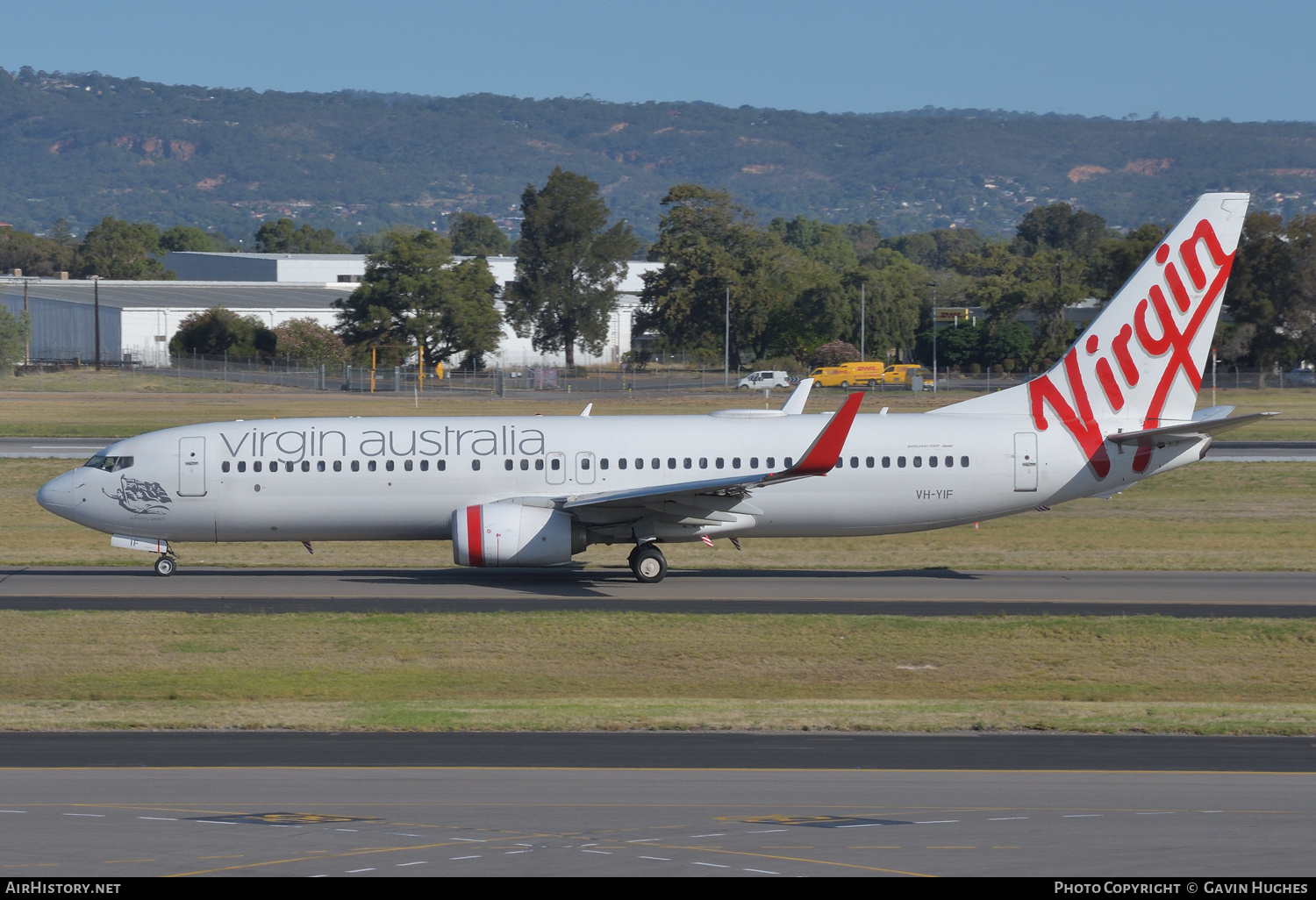 Aircraft Photo of VH-YIF | Boeing 737-8FE | Virgin Australia Airlines | AirHistory.net #214692