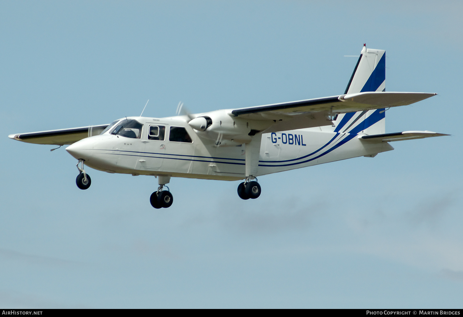 Aircraft Photo of G-OBNL | Britten-Norman BN-2A-21 Islander | AirHistory.net #214721