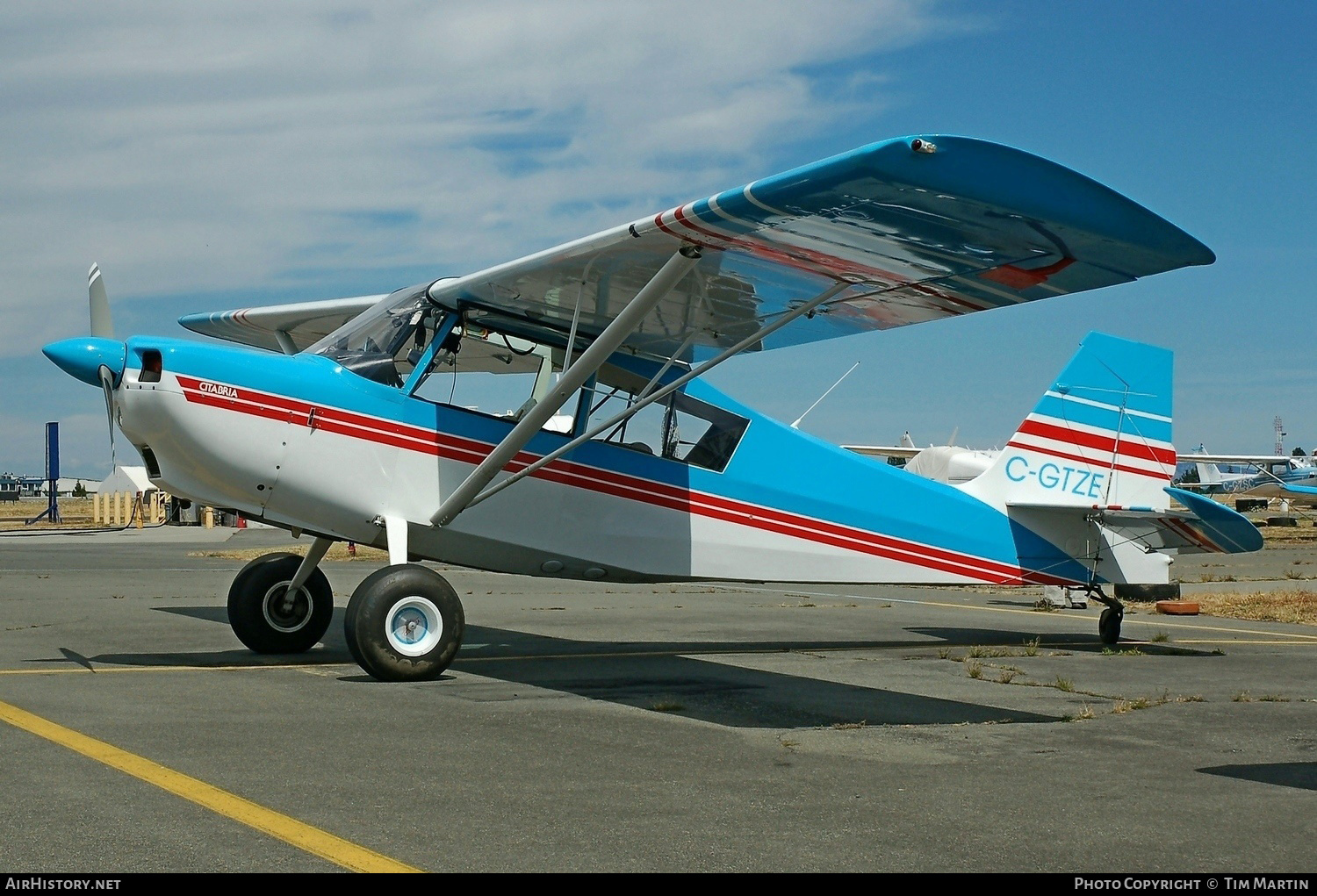 Aircraft Photo of C-GTZE | Champion 7GCBC Citabria | AirHistory.net #214727
