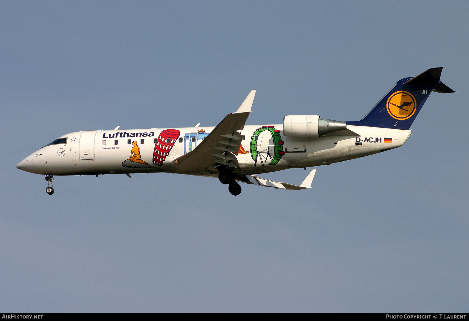 Aircraft Photo of D-ACJH | Bombardier CRJ-100LR (CL-600-2B19) | Lufthansa | AirHistory.net #214763