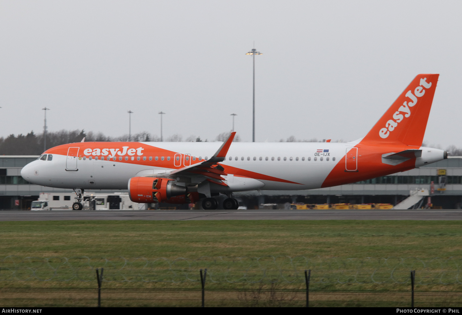Aircraft Photo of OE-IJX | Airbus A320-214 | EasyJet | AirHistory.net #214770