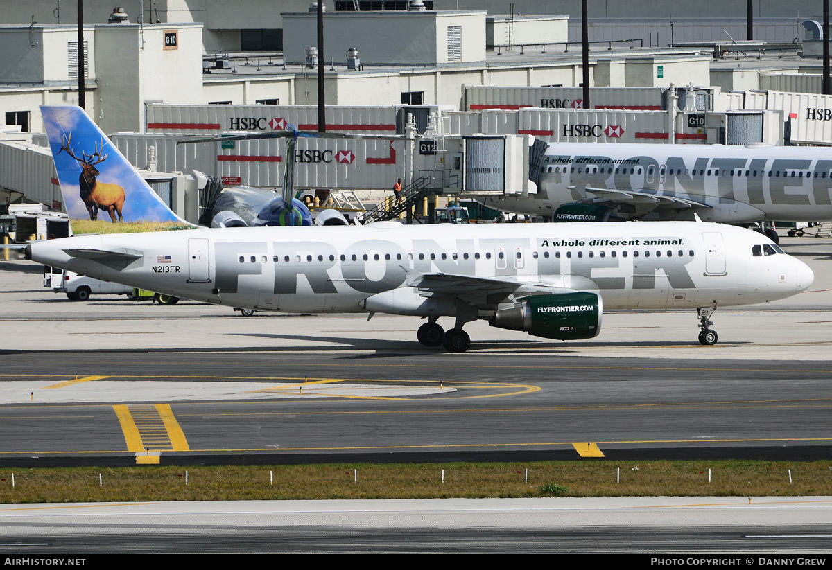 Aircraft Photo of N213FR | Airbus A320-214 | Frontier Airlines | AirHistory.net #214778