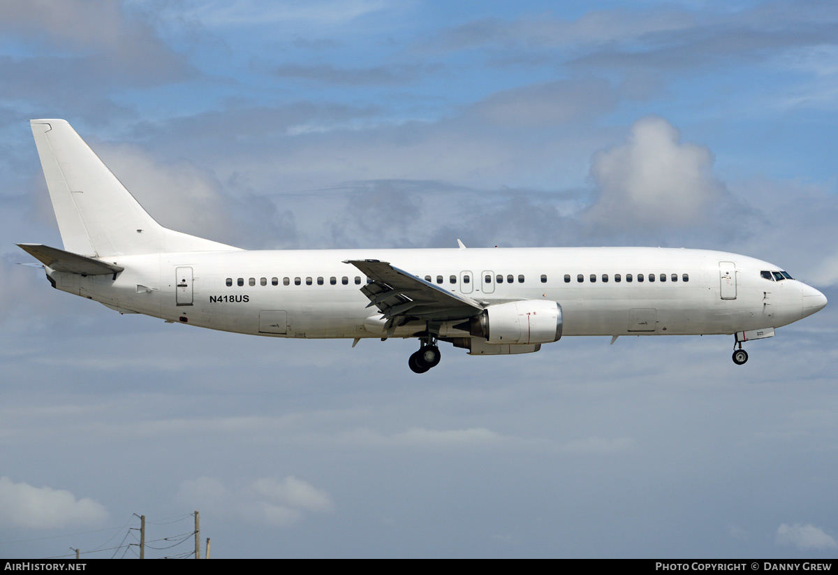 Aircraft Photo of N418US | Boeing 737-401 | AirHistory.net #214781