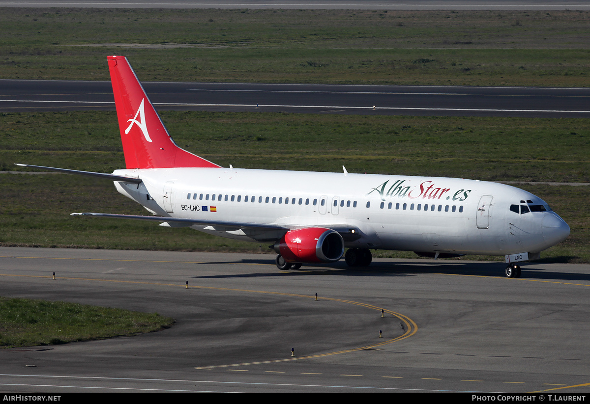 Aircraft Photo of EC-LNC | Boeing 737-4K5 | AlbaStar | AirHistory.net #214787