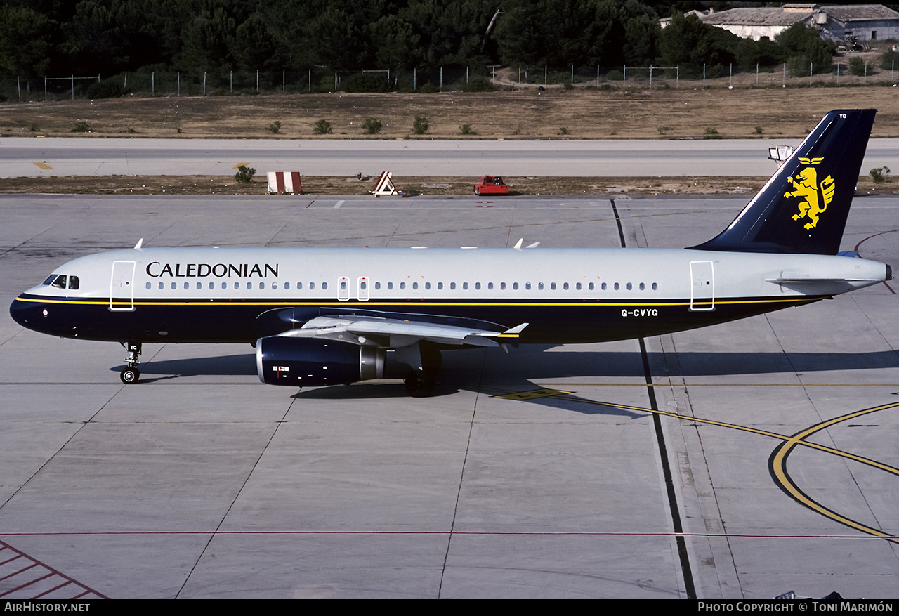 Aircraft Photo of G-CVYG | Airbus A320-231 | Caledonian Airways | AirHistory.net #214797